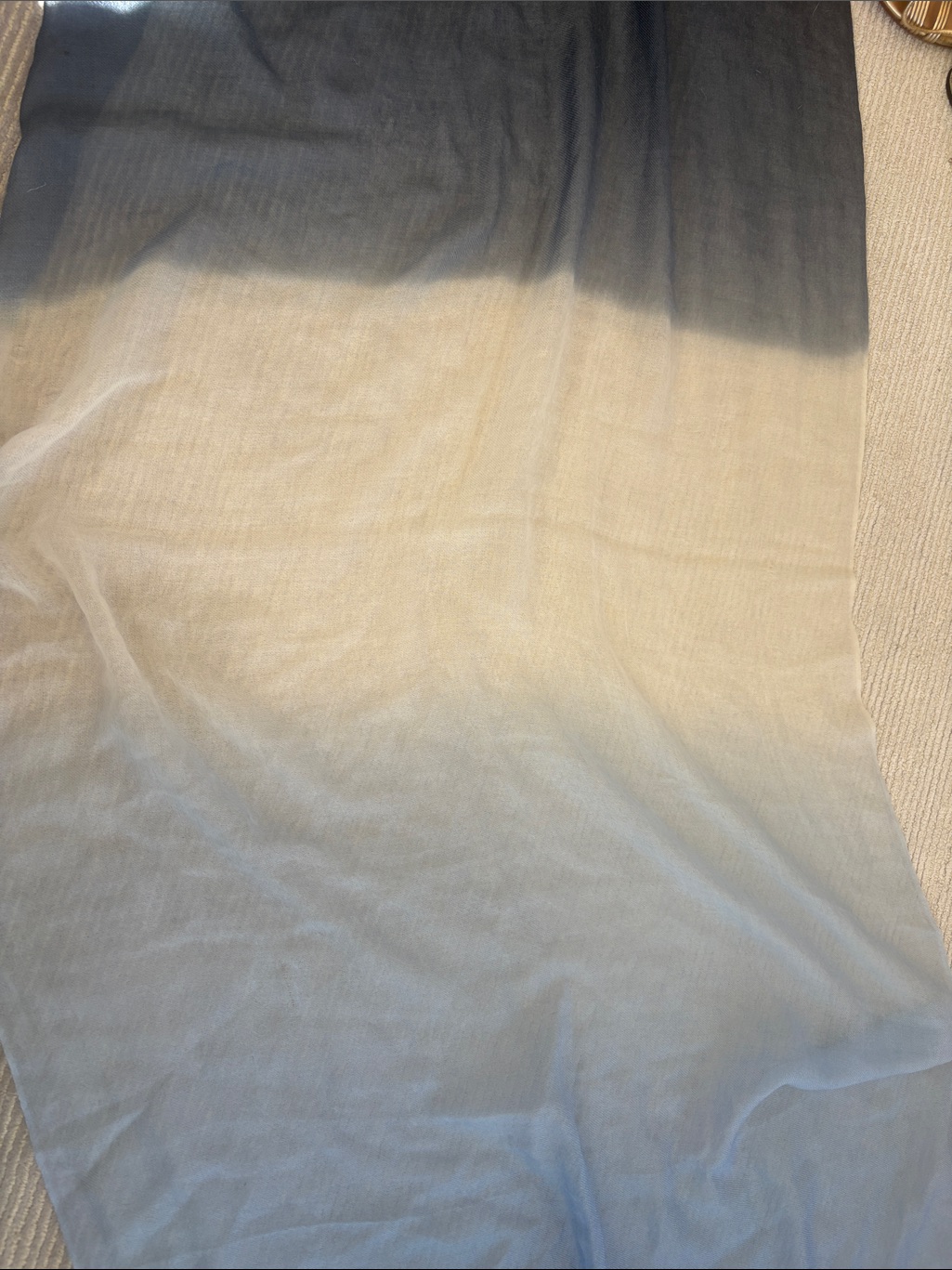 Minnie Rose Black 100% Cashmere Scarf
